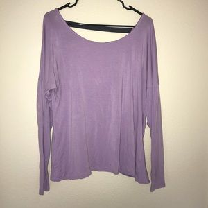LAVENDER SPORTS TOP